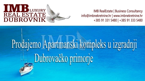 Apartmanski kompleks u izgradnji - Dubrovnik okolica