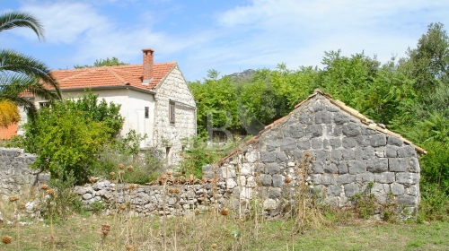 Tradicionalne kamene kuće cca 150 m2 na prostranom imanju površine 2.007 m2 - Dubrovnik okolica